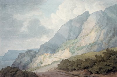 Between Lyme Regis and Charmouth by John White Abbott